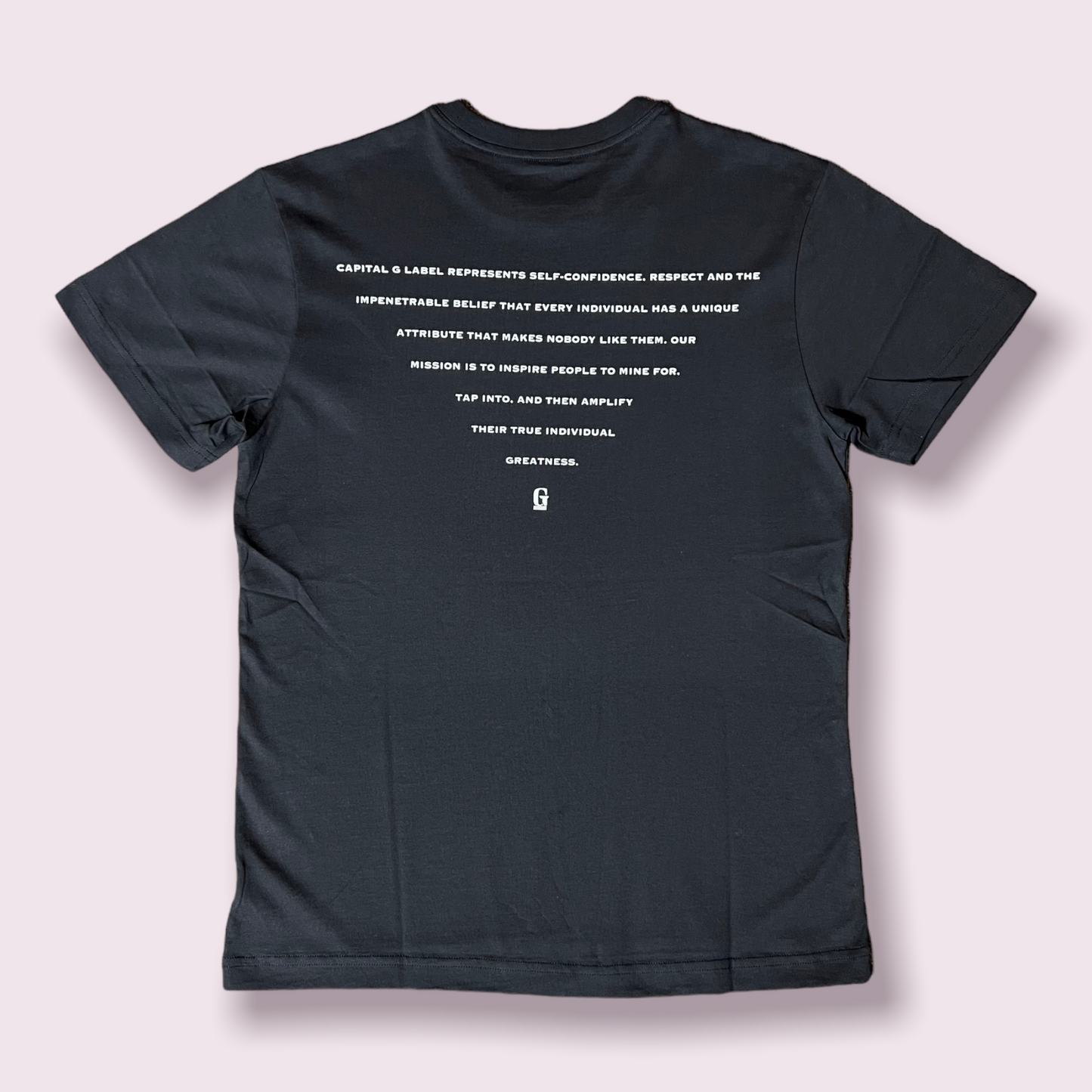 The Mission Tee (Black/White)