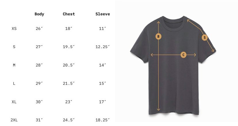 The Mission Tee (Cream/Gold)