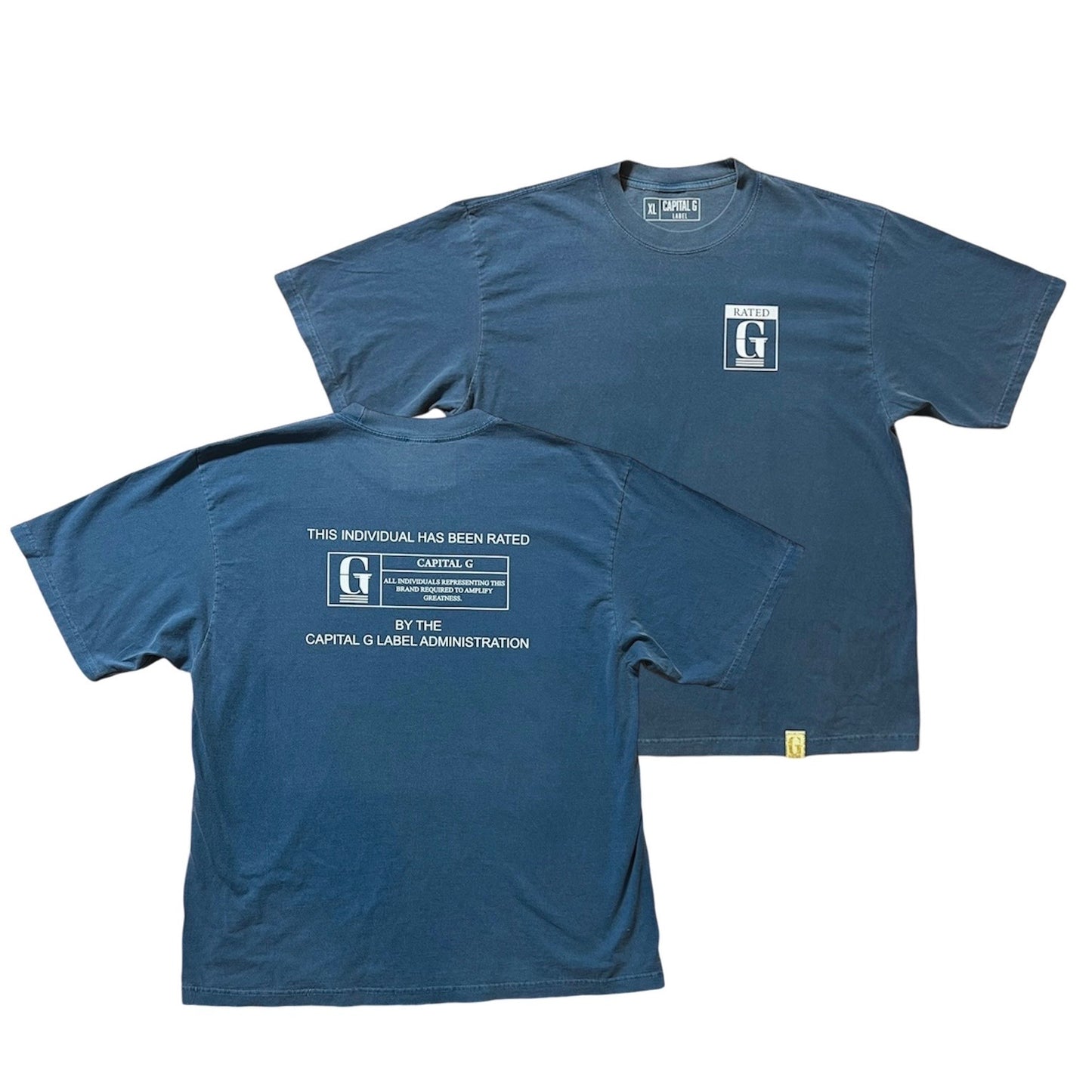 Rated Capital G Heavyweight T Shirt