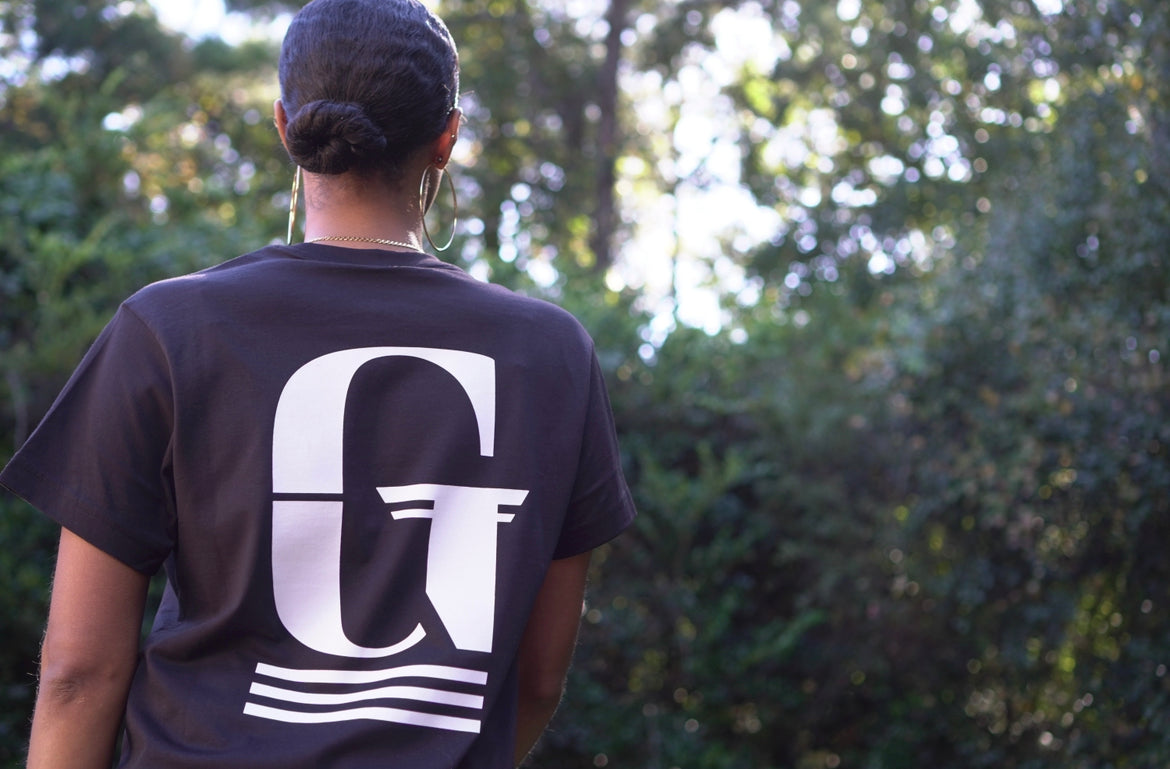 Capitalize My G Tee v1 (Black/White)