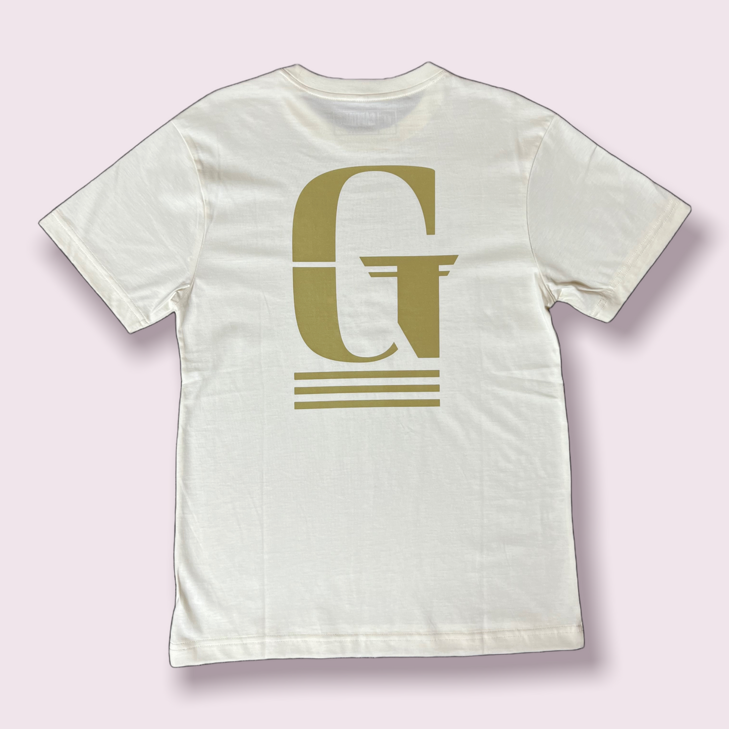 Capitalize My G Tee v1 (Cream/Gold)