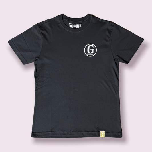 The Mission Tee (Black/White)